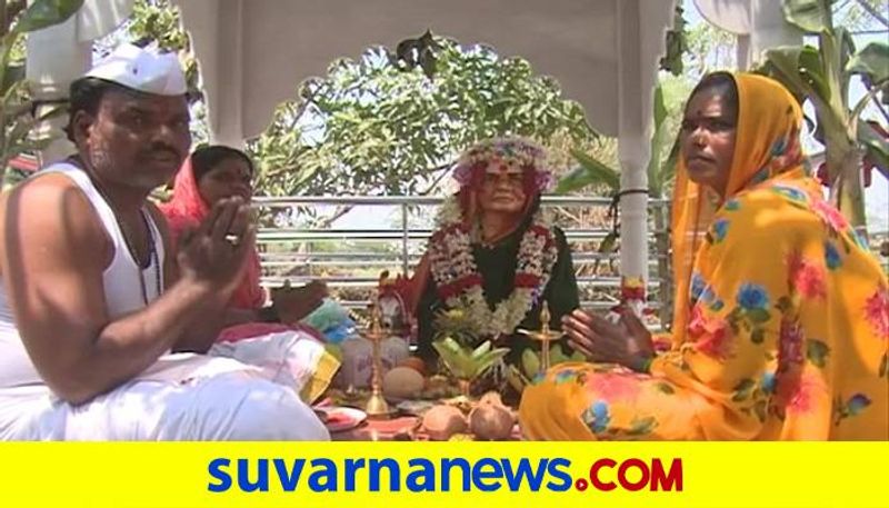 Son Build Temple For His Mother Remember at Tikota in Vijayapura grg