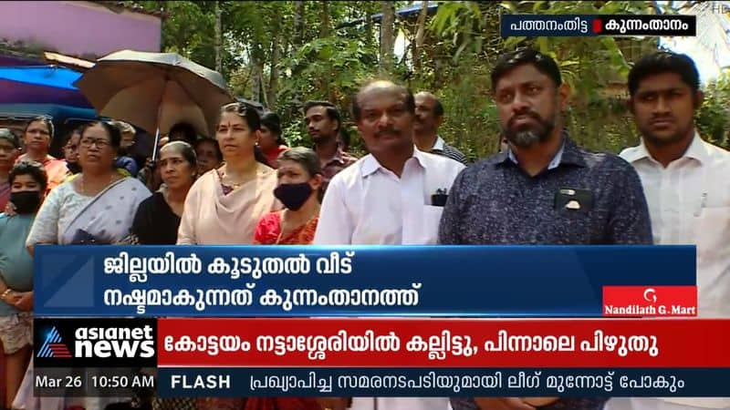 Nowhere to go, what to do? Locals in Kunnamthanam protest