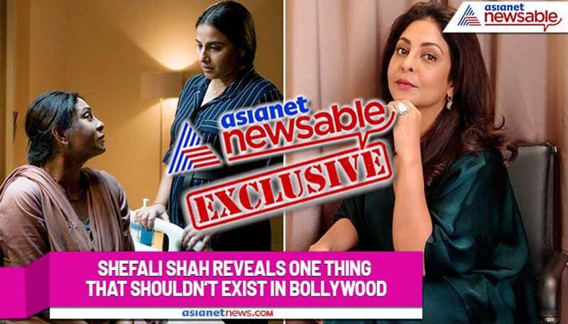 Exclusive Shefali Shah reveals one thing that shouldnt exist in Bollywood