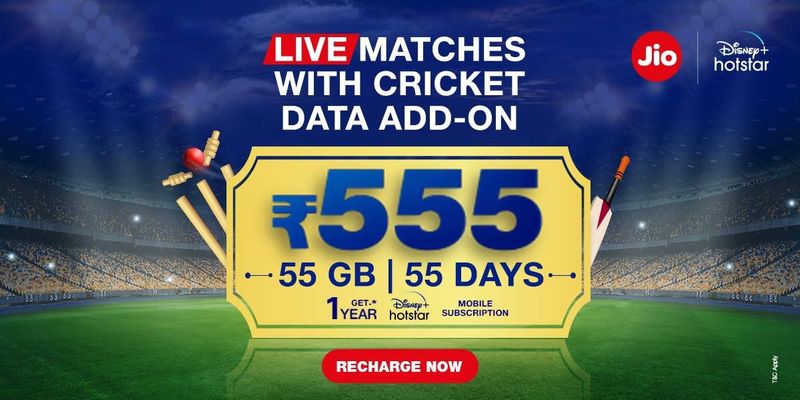 JIO T20 DHAN DHANA DHAN BRINGS EXCITING PLANS AND REWARDS FOR CRICKET LOVERS