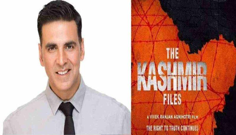 Akshay Comments about  The Kashmir Files Movie