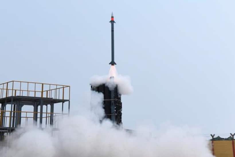 India successfully test fires medium range surface to air missile, scores direct hit at target