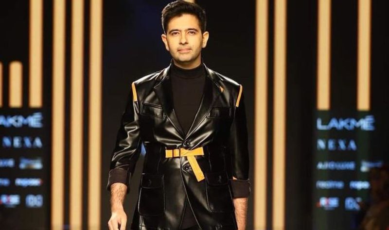 Rajya Sabha MP Raghav Chadha turns showstopper at Lakme Fashion Week