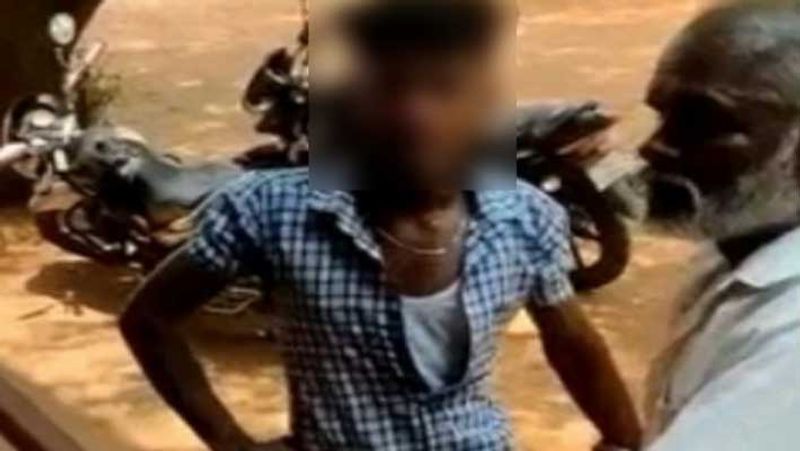 government school Student arrested for trying to stab headmaster with beer bottle