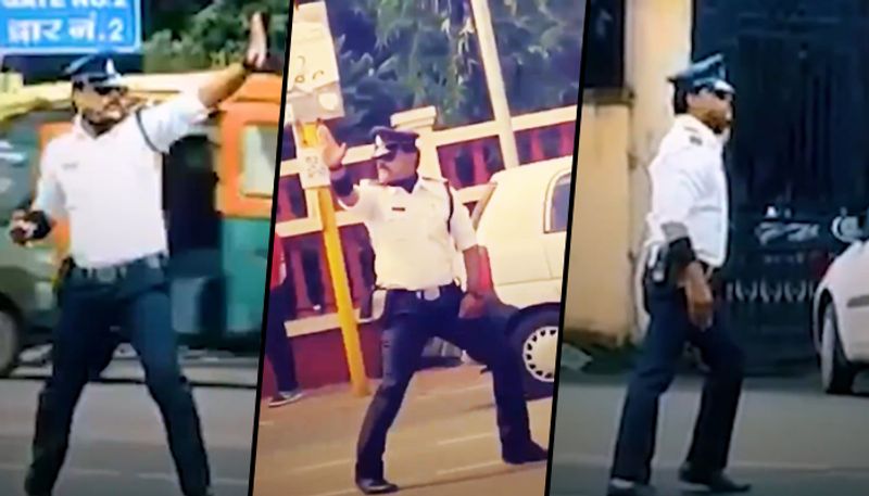 Indore 'dancing cop' to train Ladakh police for traffic management - gps