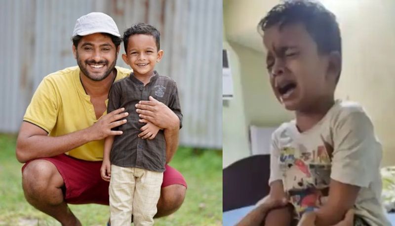 finally actor antony varghese meet his little fan boy