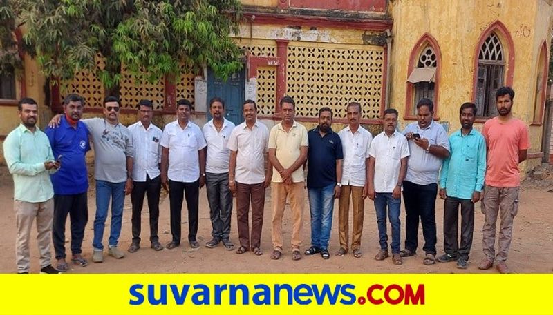 Koppal old Students campaign for Save 100 Year Old School  rbj