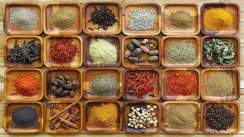 Nuts and spices