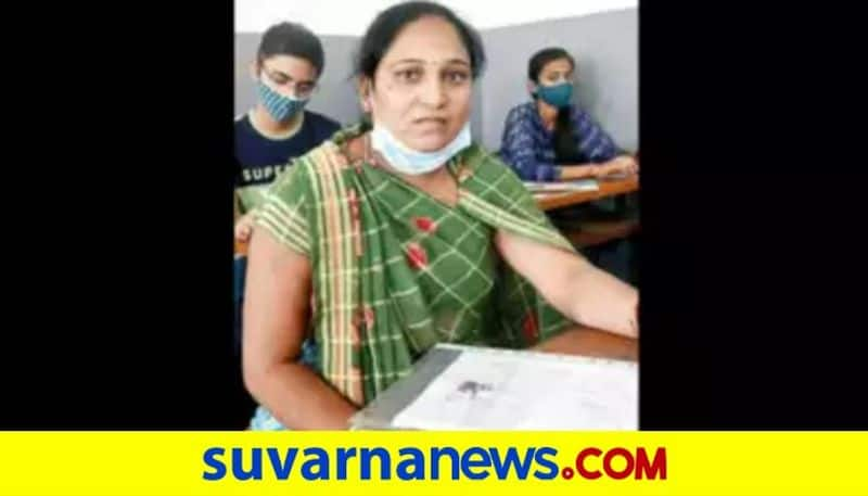 Ahmedabad woman appears in exam to get husband job who was worked in Postal Department akb