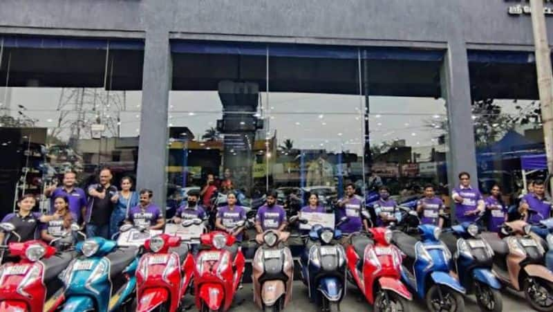 Yamaha Mileage Challenge hybrid scooter model scores 90.3kmpl