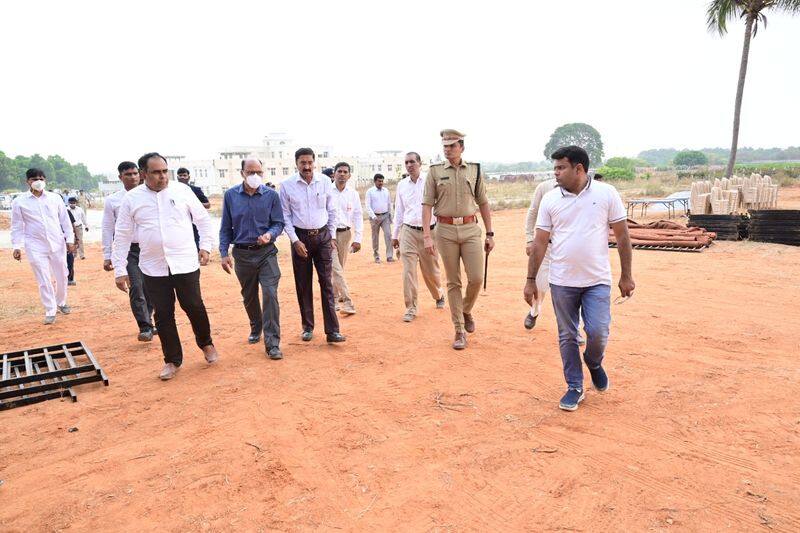 Minister Dr K Sudhakar React on Amit Shah Will Be Come to Chikkaballapur grg