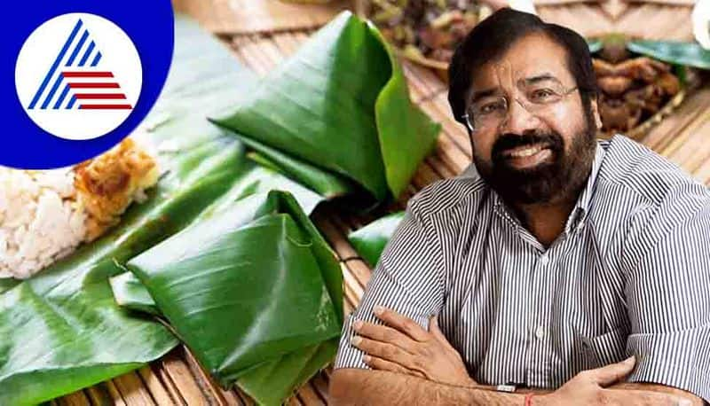 Harsh Goenka shared a viable alternative for plastic packaging that is banana leaves san