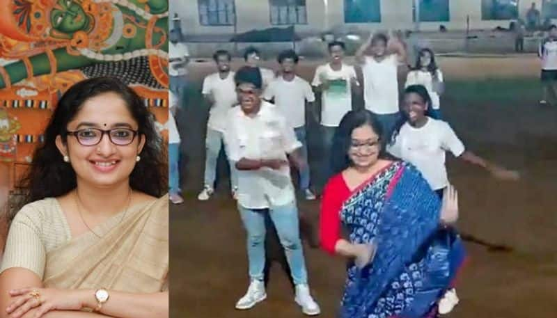 pathanamthitta collector divya s iyer dance with students gone viral