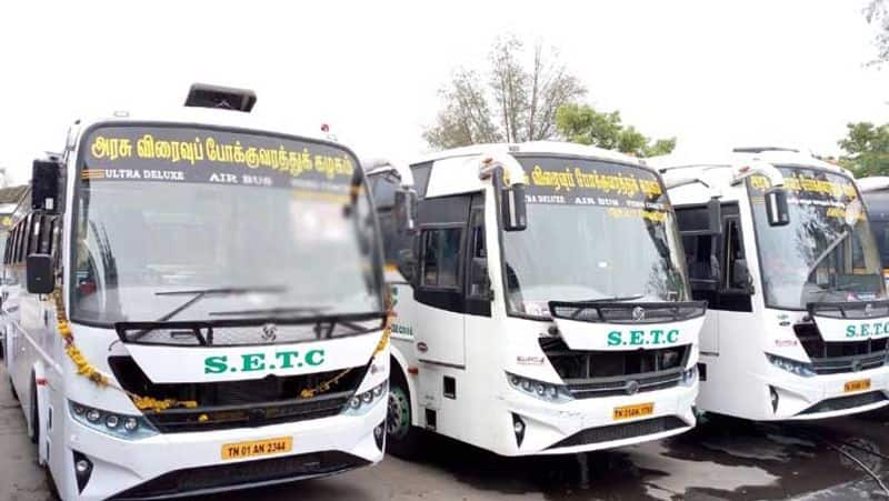 more than 150 special bus operated from coimbatore to other districts for tamil new year