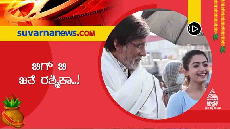 Rashmika Mandanna Movie with Amitabh Bachchan photo Viral hls  