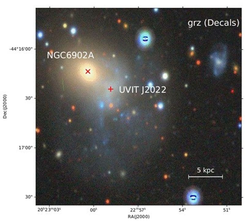 Indian researchers discover faint galaxy forming new stars 136 light years away mnj 