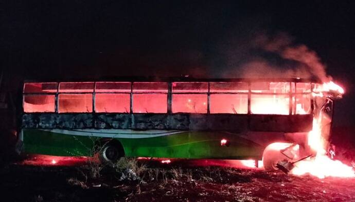 bus fire