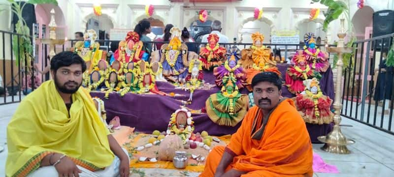 ugadi special  Pooja For Farmers In Siddarameshwara Temple Vijayapura rbj 