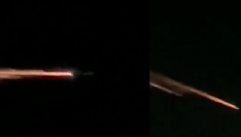 appears to be a meteor shower was witnessed over the skies of Nagpur 