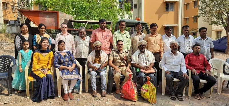 PSI Pundalik Celebration Yugadi Festival With Civil Workers in Kalaburagi grg