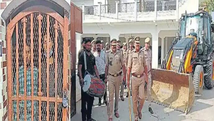 बुलडोजर ट्रेलर के बाद गैंगरेप केस में फरार आरोपियों को पुलिस ने किया गिरफ्तार