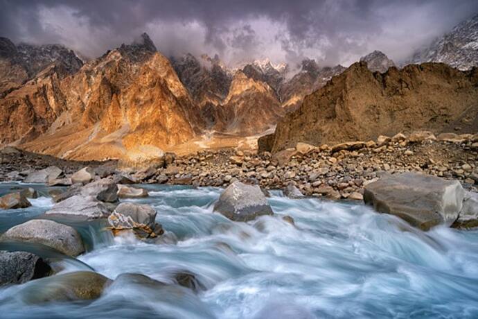 Hunza people of Hunza valley, Pakistan