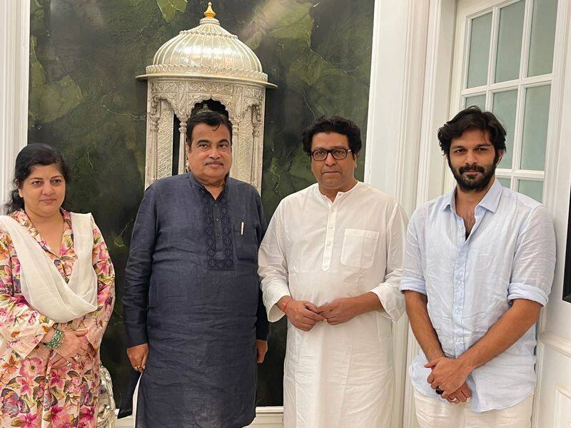 Nitin Gadkari meets Raj Thackeray in Mumbai calls it family visit pod