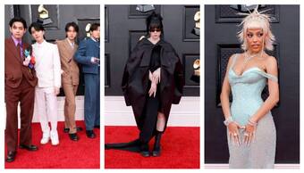 Grammys 2022 Red Carpet: BTS to Billie Eilish to Doja Cat and more walked in style