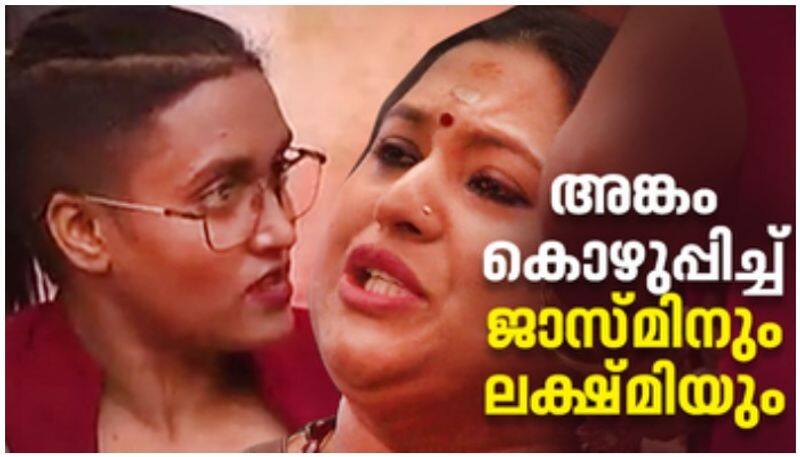 bigg boss malayalam season 4 Jasmine moosa and lakshmi priya photo story