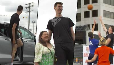 Guinness World Records publishes video of World's Tallest Teen; watch