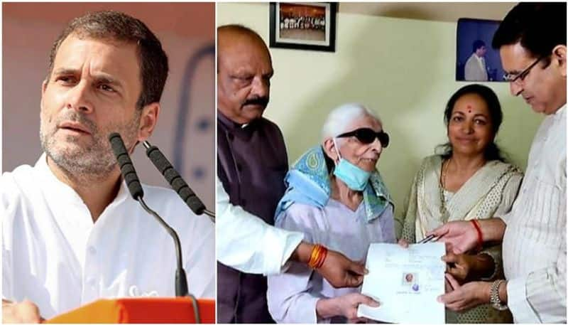 78-Yr-Old Uttarakhand Woman Transfers All Her Property Worth 50 Lakh In Rahul Gandhi s Name mah