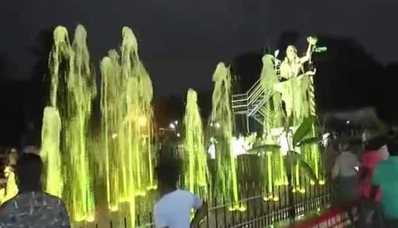 musical fountain start in chitradurga gvd