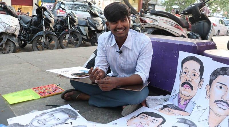 Anand Mahindra Wants This 20-Year-Old Chennai Artist To Make His Portrait