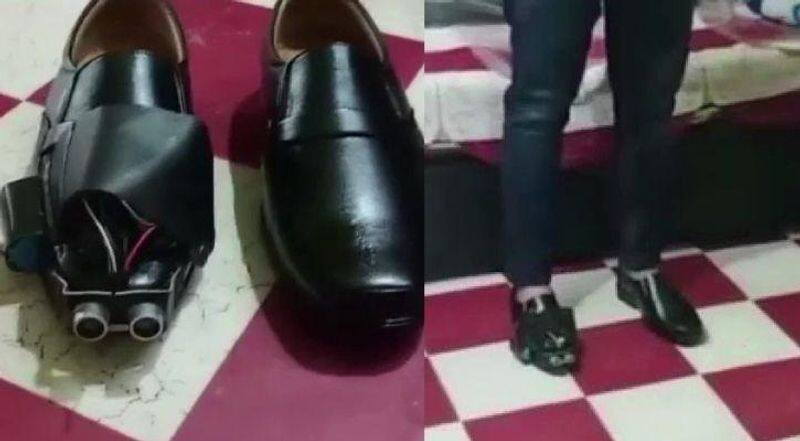 Indian Boy Builds Special Shoes To Help Blind Avoid Obstacles: How They Work