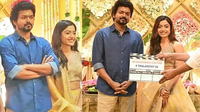 Thalapathy 66 heroine: रश्मिका मंदाना को मिली इस बड़े एक्टर की फिल्म, पूजा में पीले लहंगे में पहुंची एक्ट्रेस