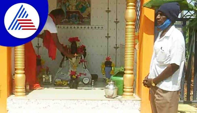 Muslim man builds temple for Ganesha at Chamarajanagara