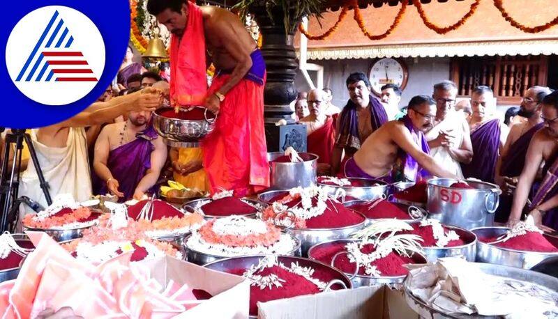 Koti Kumkumarchane at sri jayadurgaparameshwari temple in Udupi District gvd