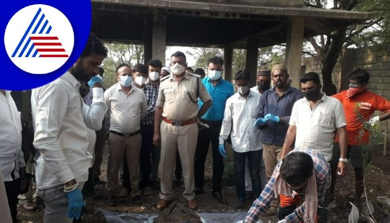 funeral of the dead body twice at Hubballi gow