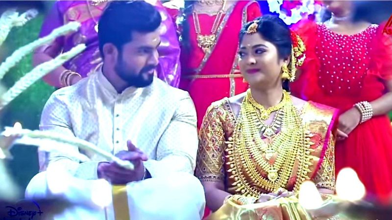 malayalam serial Mounaragam  kiran and kalyani wedding latest episode 