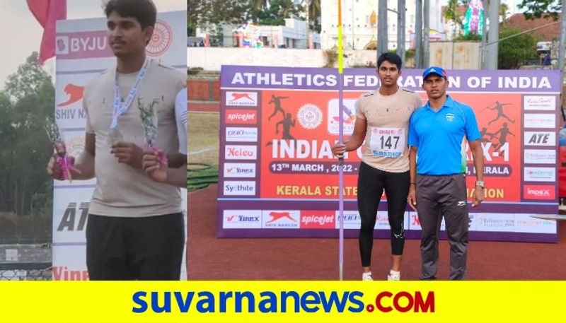 Javelin thrower DP Manu New Hope in Athletics kvn