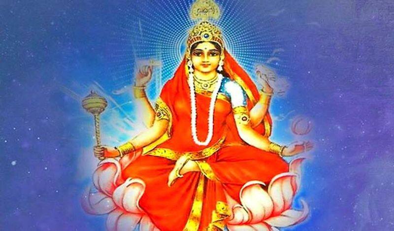 What does goddess Siddhidhatri symbolize skr