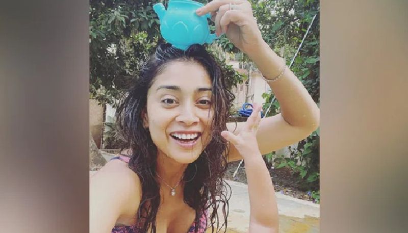 shriya saran shares photos of her daughter