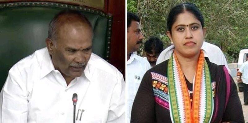 Vijayadharani resigned as MLA after joining BJP KAK