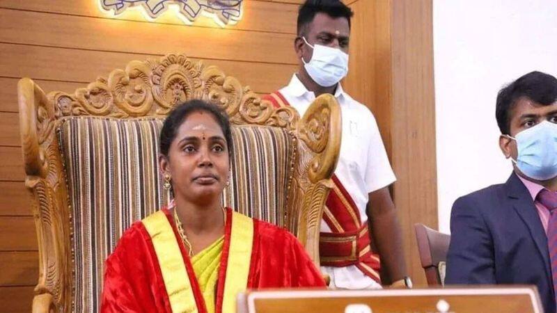 Coimbatore dmk Mayor Kalpana has taken action against AIADMK party shocked admk kovai 