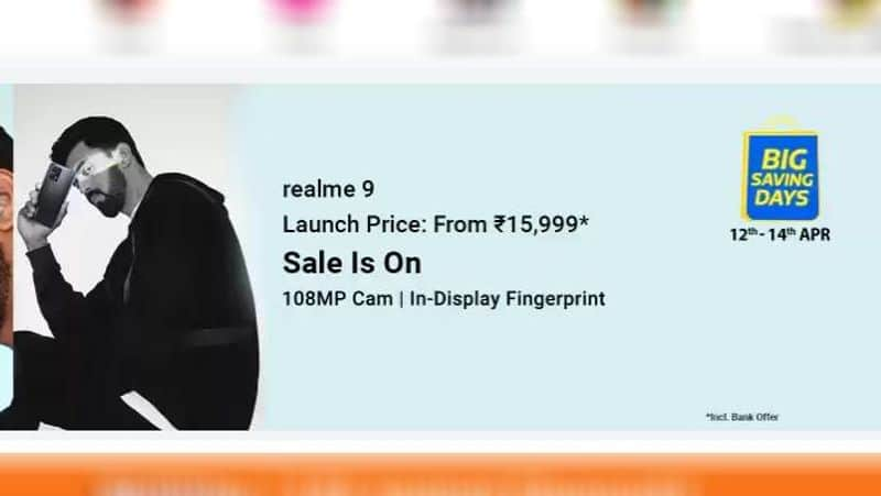 Realme 9 4G Sale First Time in India Today