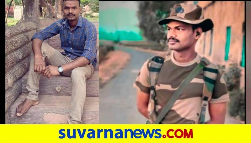 karnataka vijayapura Indian Army cisf soldier died at Srinagar mah