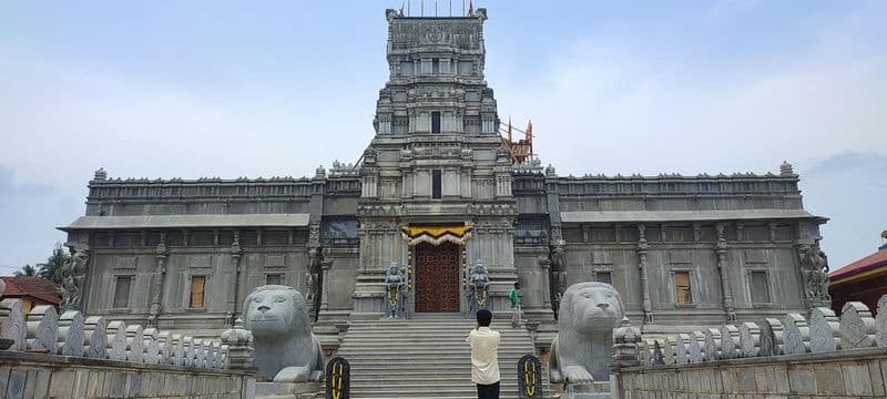 witness the historic Mahakumbhabhisheka Mahotsavam at hariharapura skr