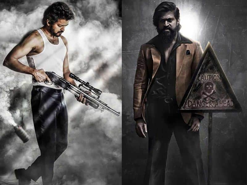 Vijay starrer Thalapathy Vijay Pooja Hegde starrer Beast Movie face tough competition from KGF 2 pod