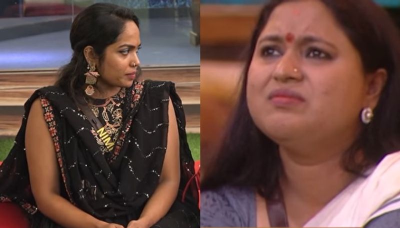 nimisha against lakshmi priya in bigg boss malayalam