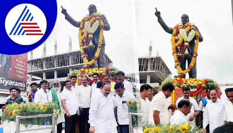 Ambedkar Jayanti celebration at Davanagere gvd